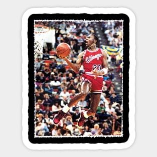 Michael Jordan Vintage Sticker